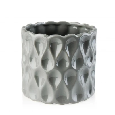 MON-DONICZKA SZARA 14*H13CM HTTS0797