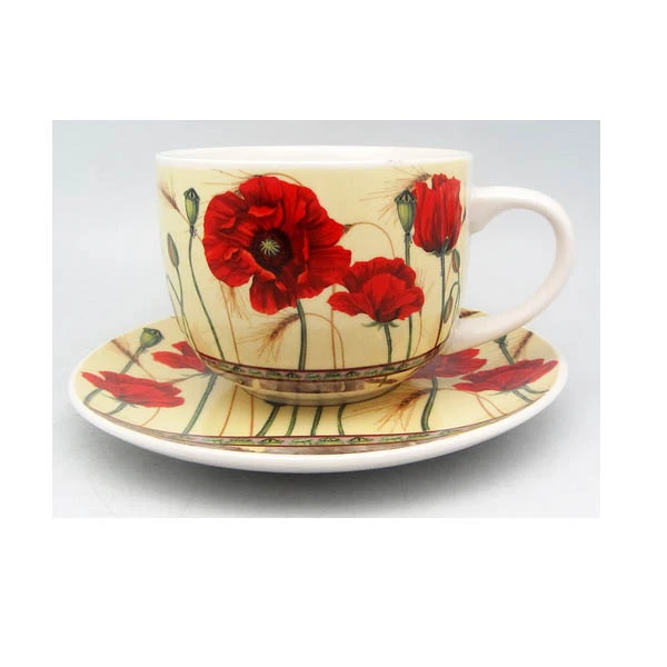 TOM-FILIŻANKA+SPODEK 500ML MAKI CU1-058