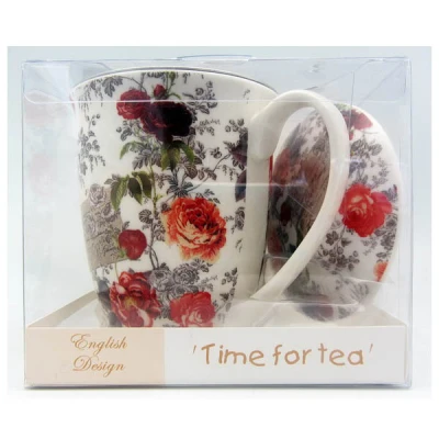 TOM-KUBEK Z ZAPARZACZEM 400ML RÓŻA CU3-107