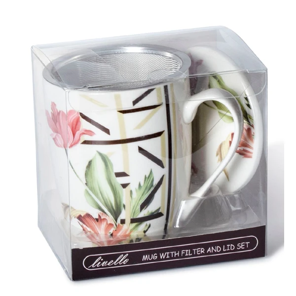 TOM-KUBEK Z ZAPARZACZEM METALOWYM 350ML CR3-67