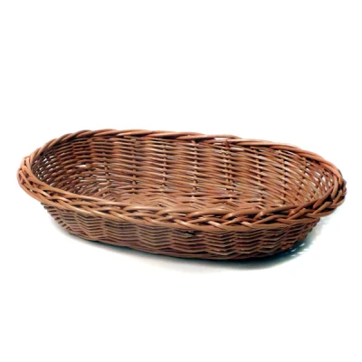 WK-KOSZYK NA CHLEB WIKLINOWY OWAL PEŁNY 28X17