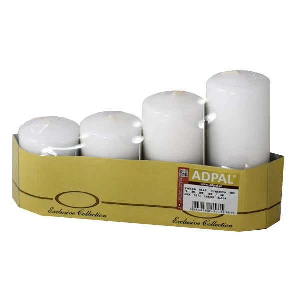 ADPAL-KPL ŚWIEC KLUBOWYCH 70,80,100,120/50 LAKIER BIAŁA