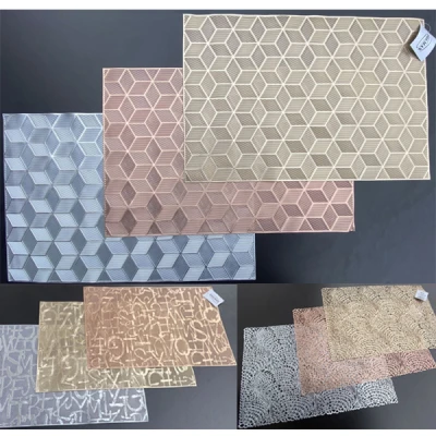 FOL-MATA STOŁOWA DEKORACYJNA  GLAMOUR PROSTOKĄT MIX /A'12/