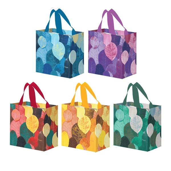 FRASPO-TORBA PP 10L MINI *KOLOROWE LISTKI*