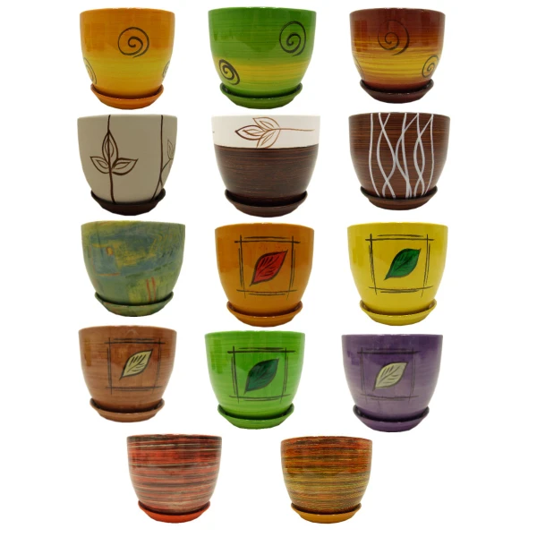 DONICZKA CER.*CLASSIC* 4* RECZNIE MALOWANA 23cm