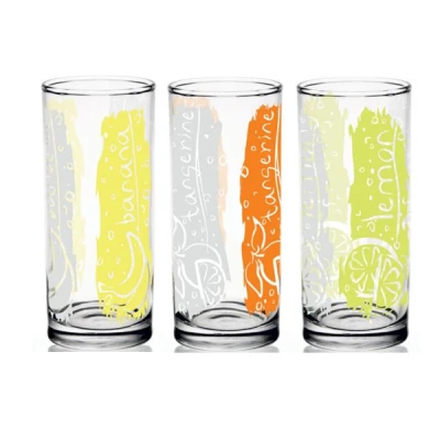 GLASMARK-6 SZKLANEK WYSOKICH 250ML MIX OWOCOWY