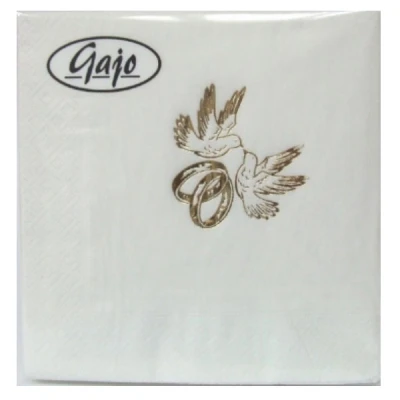 GAJO-SERWETKI 3 WARSTWOWA *ŚLUB* 33X33 A'20