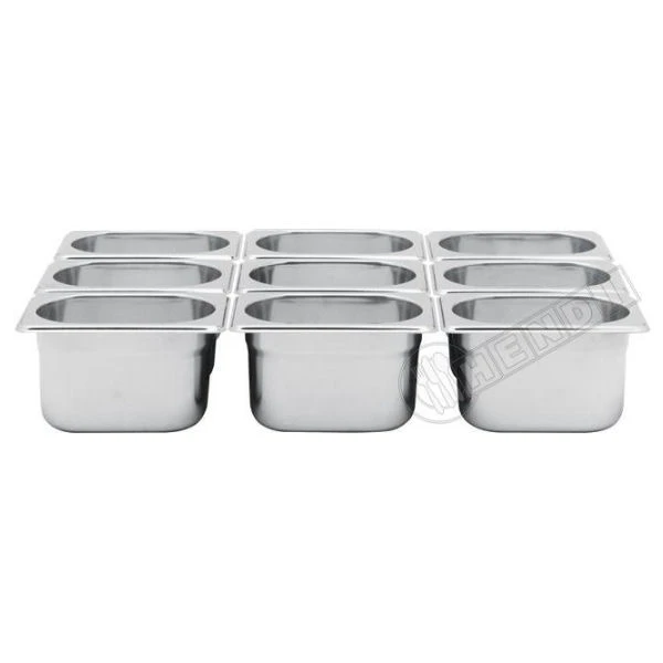 HEN-POJEMNIK NIERDZEWNY GN 1/9 H100MM 999134