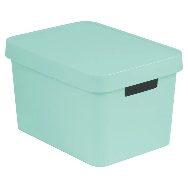 KET-POJEMNIK PEŁNY *INFINITY* 17L Z POKRYWĄ MIĘTA YUCCA 241855