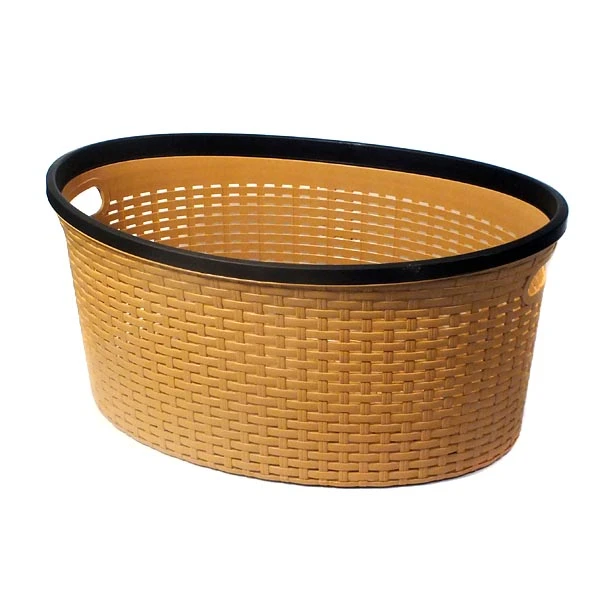 KONEX-POJEMNIK NA PRANIE OWALNY *RATTAN*