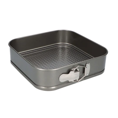 AS-TORTOWNICA/FORMA DO PIECZENIA KWADRATOWA CZARNA 24X24CM ASG22350