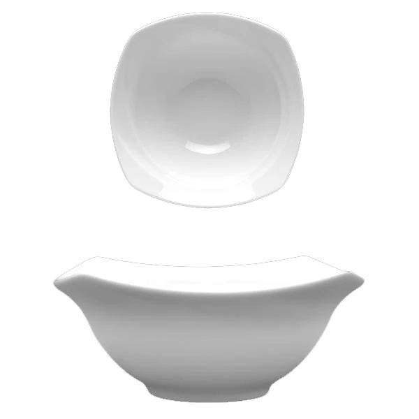 SALATERKA SZKLANA MISKA 145 mm ELEGANCKA MISA DO SERWOWANIA POTRAW