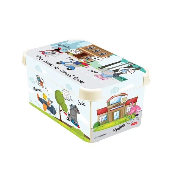 POJEMNIK  DECO STOCKHOLM *S* BACK TO SCHOOL 246180