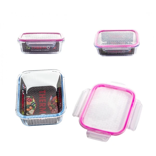 SAB-POJEMNIK SZKLANY TERMO DO ŻYWNOŚCI PROSTOKĄTNY 1520ML 802954