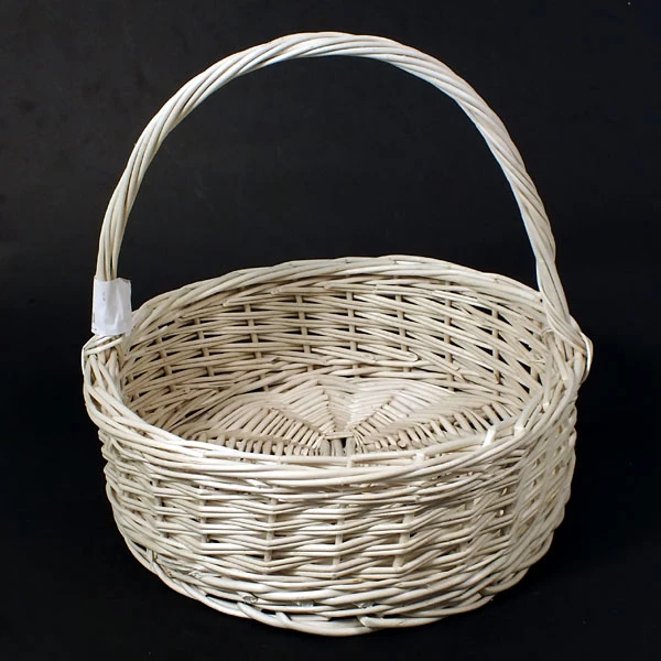 WK-KOSZYK *OGRÓDEK BIAŁY* OKRĄGŁY