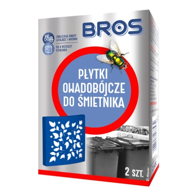 BROS-PŁYTKI OWADOBÓJCZE DO ŚMIETNIKA A'2