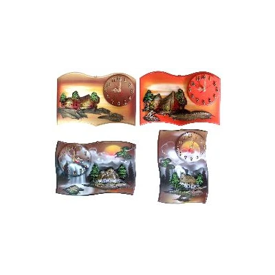 CERPLAST-ZEGAR MALOWANY *MAŁY* 30*20