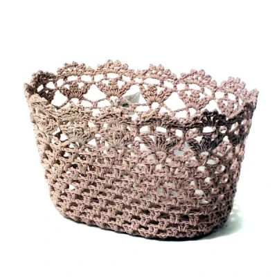 MON-KOSZYK 017C PINK OWALNY 25X16XH15