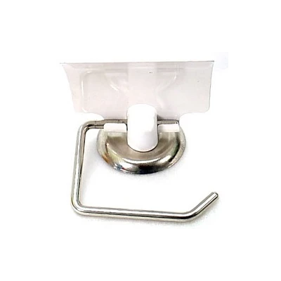 PORAJ-UCHWYT NA PAPIER TOALETOWY Z KLAPKĄ BIAŁY