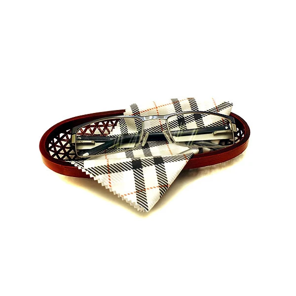 Koszyczek wiklinowy na okulary OVAL