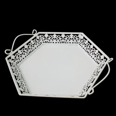 SZ-TACA DEKORACYJNA SZEŚCIOKĄTNA MAŁA 29 S162493