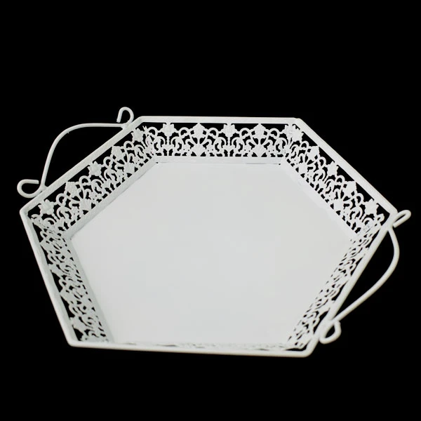 SZ-TACA DEKORACYJNA SZEŚCIOKĄTNA MAŁA 29 S162493