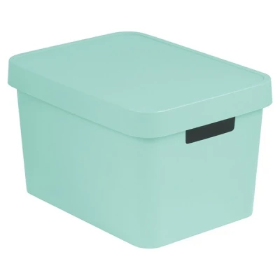 KET-POJEMNIK PEŁNY *INFINITY* 17L Z POKRYWĄ MIĘTA YUCCA 241855