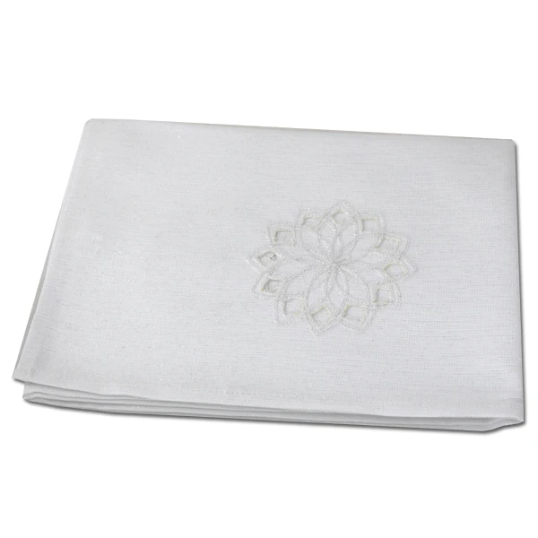 MESA-SERWETA/BIEŻNIK HAFT 40X140 BIAŁY 378