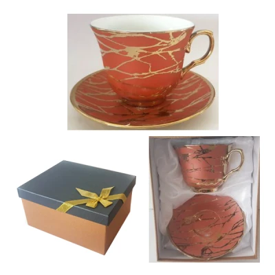 MMG-FILIŻANKA+SPODEK 250ML GP-2018R