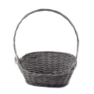 MON-KOSZ Z PAŁĄKIEM 45X29X19 *SZARY* HIWD6638