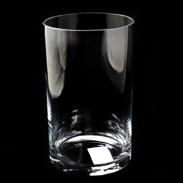 SOB-WAZON SZKLANY *CYLINDER - GŁADKI* FI15CM H26CM