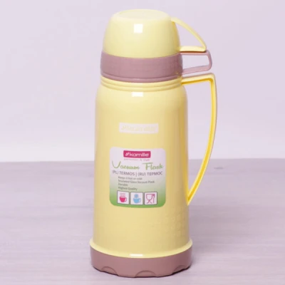 TERMOS Z WKŁADEM SZKLANYM 1L 2074