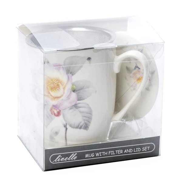 TOM-KUBEK Z ZAPARZACZEM METALOWYM 350ML CR3-90