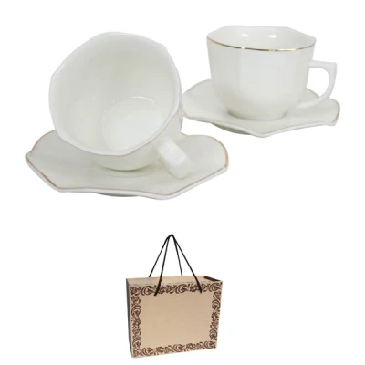 VER-KPL. FILIŻANEK+SPODEK 2+2  *AMADEA EKSPRESSO*