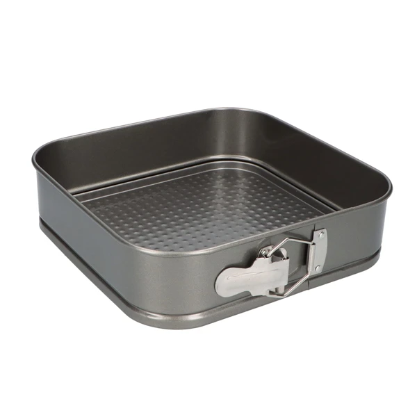 AS-TORTOWNICA/FORMA DO PIECZENIA KWADRATOWA CZARNA 28X28CM ASG22360