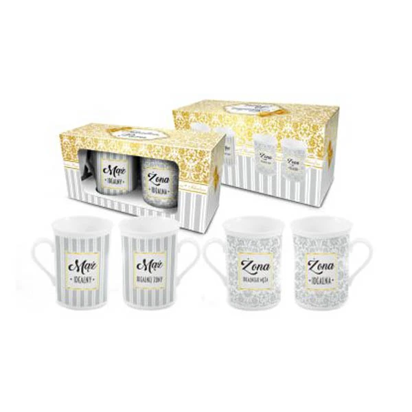 BG-ZESTAW 2 KUBKÓW NBC *IDEALNY MĄŻ I ŻONA*