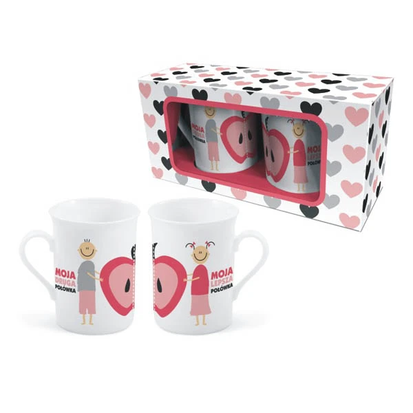 BG-ZESTAW 2 KUBKÓW NBC *MOJA DRUGA POŁÓWKA*