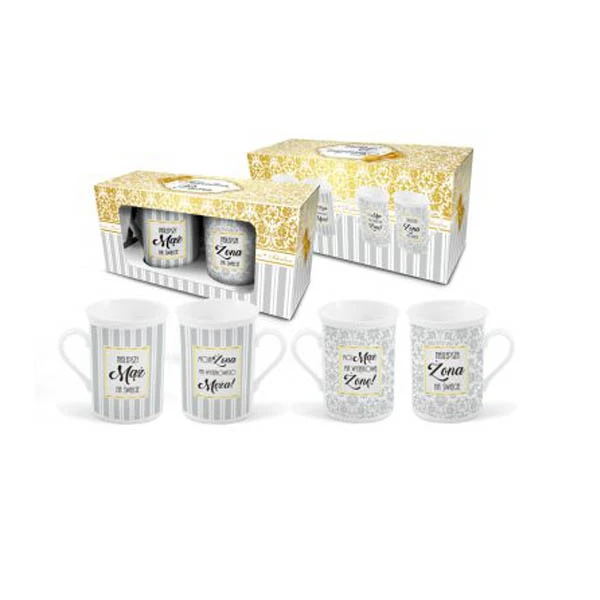 BG-ZESTAW 2 KUBKÓW NBC *NAJLEPSZY MĄŻ I ŻONA*