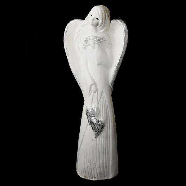 CA-ANIOŁ GIPSOWY BIAŁY B0149