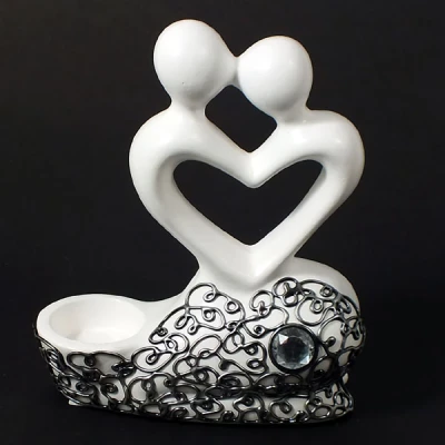 CER-AKT SERCE MAŁY *DEKOR SREBRO* C-402DS