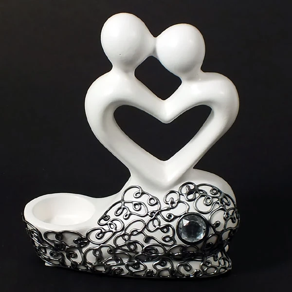 CER-AKT SERCE MAŁY *DEKOR SREBRO* C-402DS