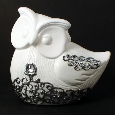 CER-SOWA PRAWA *DEKOR SREBRNY* C-494DS