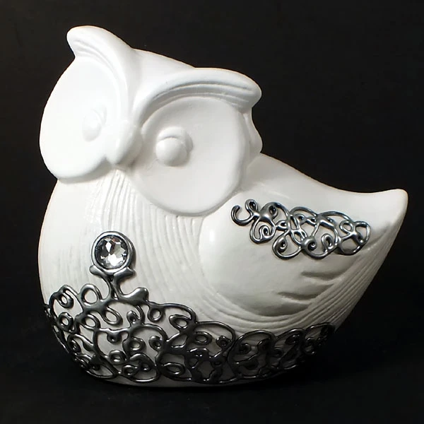 CER-SOWA PRAWA *DEKOR SREBRNY* C-494DS