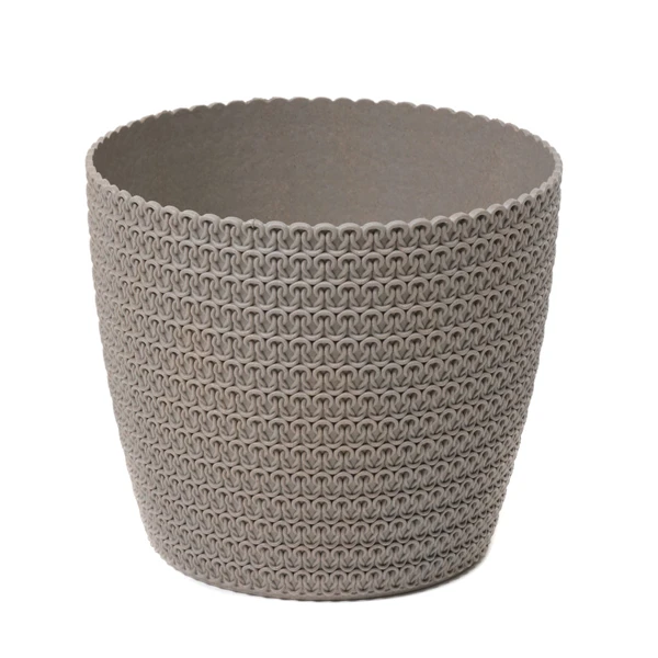 LAM-OSŁONKA *MAGNOLIA JERSEY EKO* 11CM SZARY