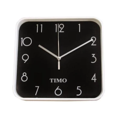 FENIKS-ZEGAR ŚCIENNY 29CM *TIMO 54* BIAŁY