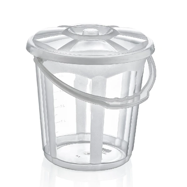 KATEX-WIADRO TRANSPARENTNE ZP STYLE 10L