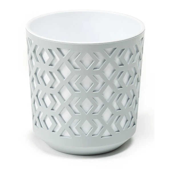 LAM-DONICZKA *AZTEK* 25CM J. SZARY/BIAŁY