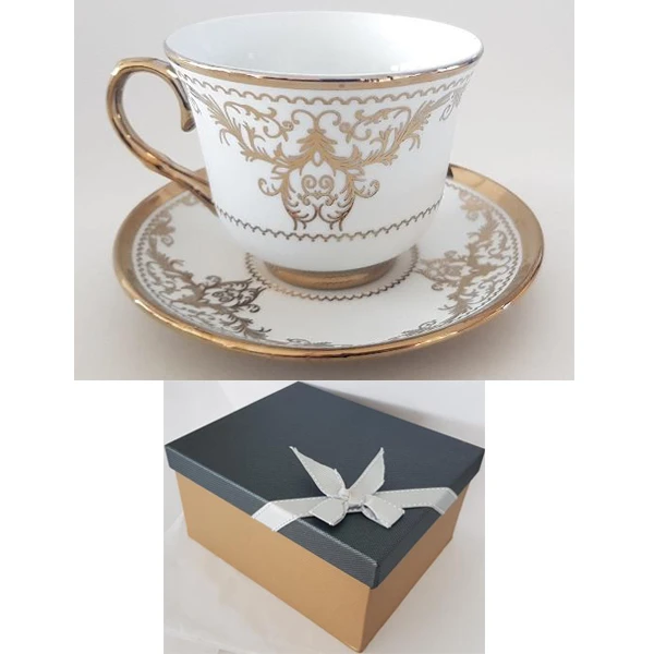 MMG-FILIŻANKA+SPODEK 250ML GB-2013