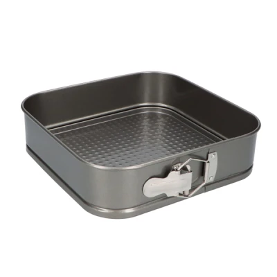 AS-TORTOWNICA/FORMA DO PIECZENIA KWADRATOWA CZARNA 28X28CM ASG22360