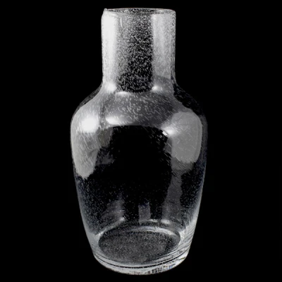 SOB-WAZON SZKLANY *LAMIA - BĄBLE POWIETRZA* H37CM